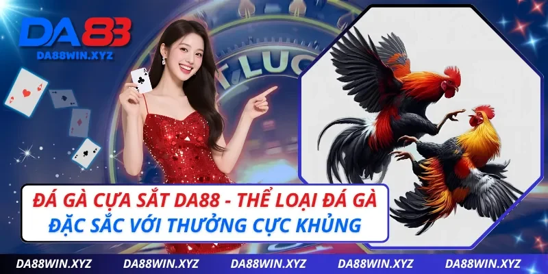 Đá Gà Cựa Sắt DA88