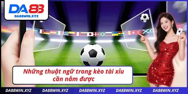 Những thuật ngữ quan trọng trong kèo tài xỉu Da88